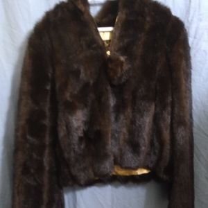 Baby Phat faux fur jacket XL